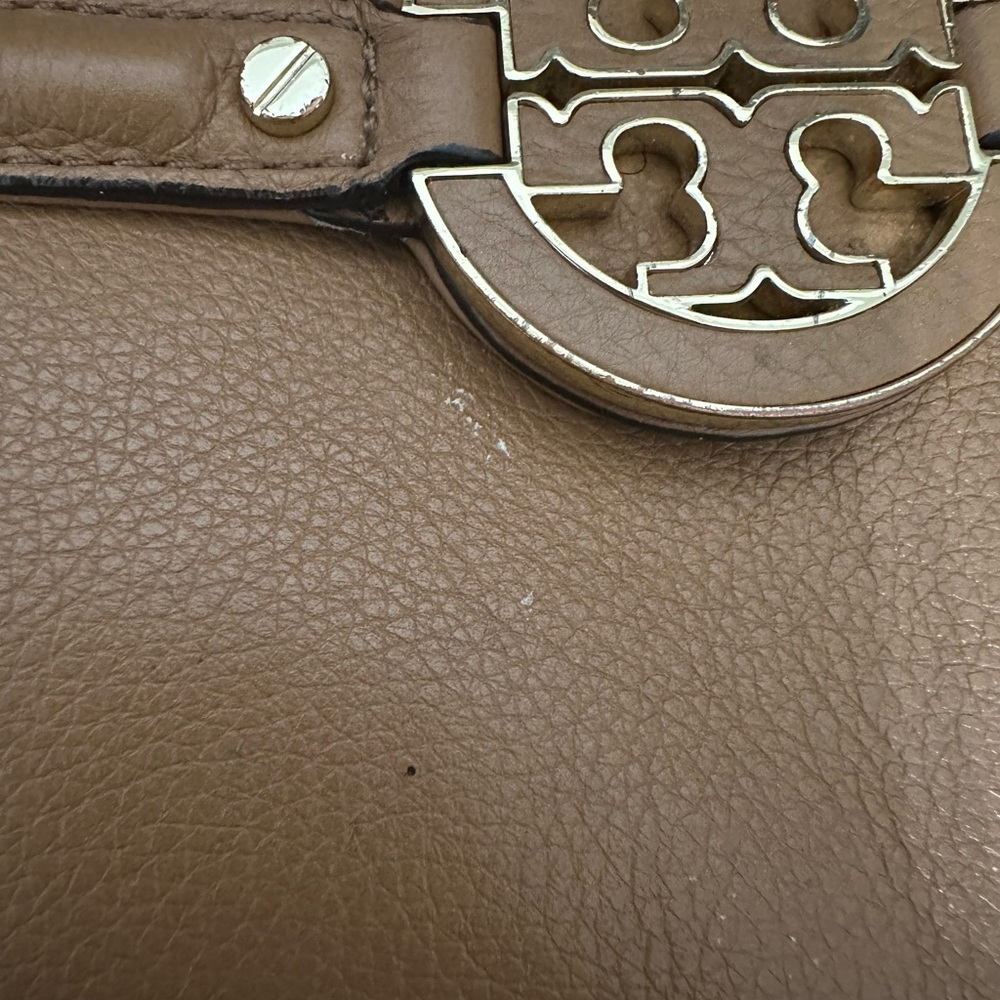 Tory Burch Tan Crossbody Bag EUC - Picture 9 of 15